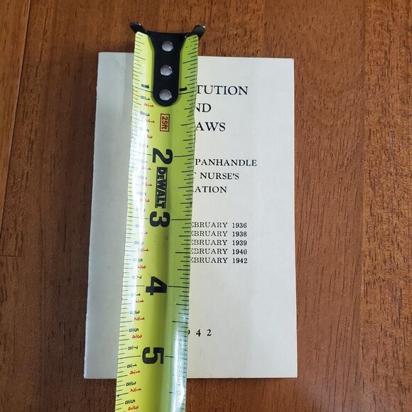 1942 Constitutions & By-Laws District Nurses Association Northern Panhandle 40s - Picture 2 of 7